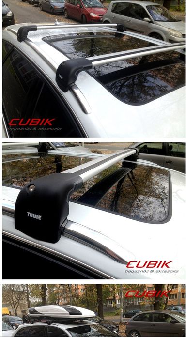 Bagażnik thule Wing Bar Edge 9595+kit audi a3 hatchback 04-12 NOWY