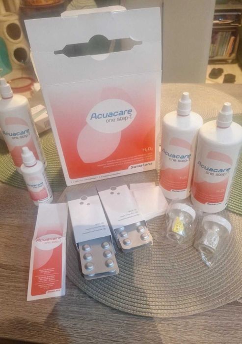 Aquacare płyn do soczewek twardych one step-T 2 z 3