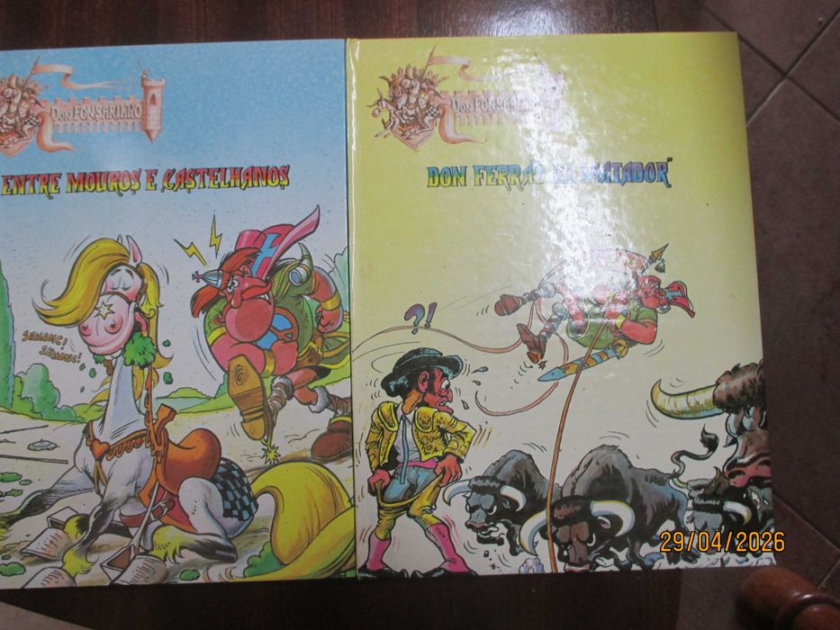 Coleçao de 9 livros de Don Fonsarilho