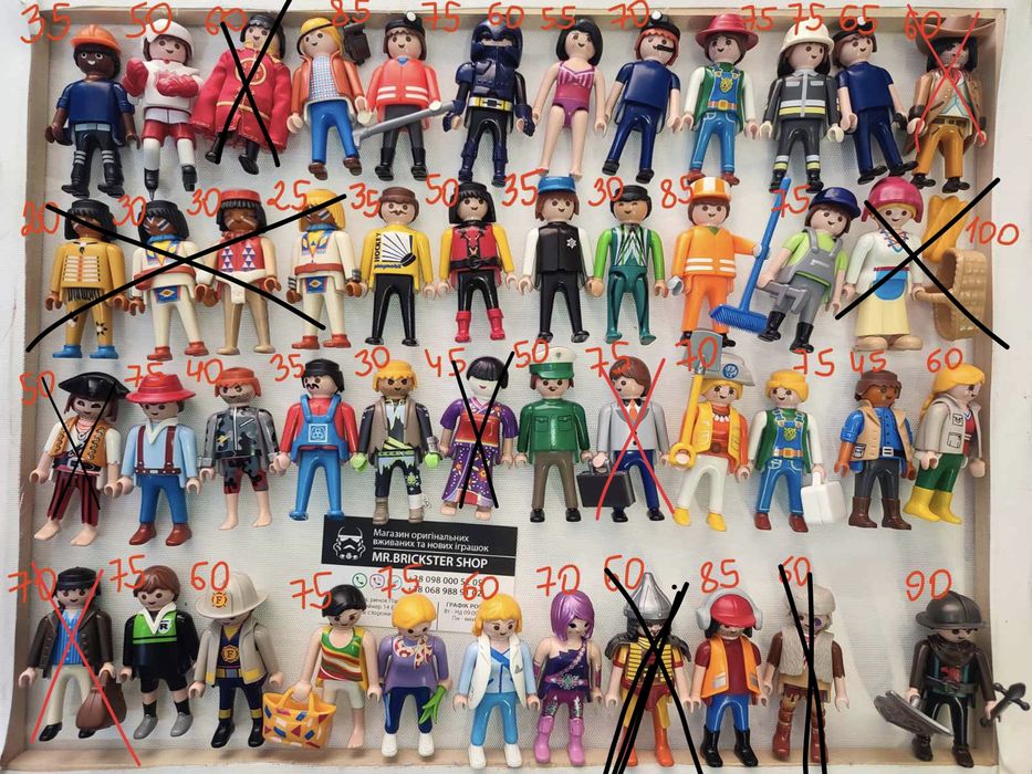 Фигурки людей человечки Playmobil Geobra Плеймобил животные Плеймобіл аксесуари