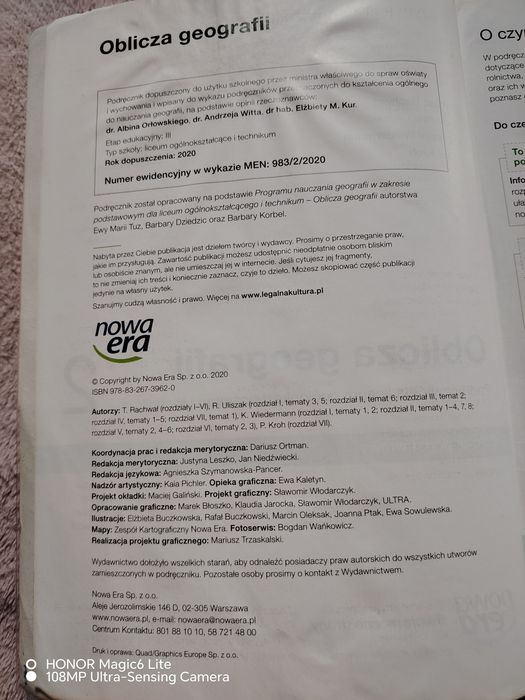 Podręcznik do geografii klasa 2