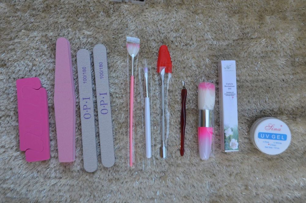 (NOVO) Kit de Unhas de Gel completo