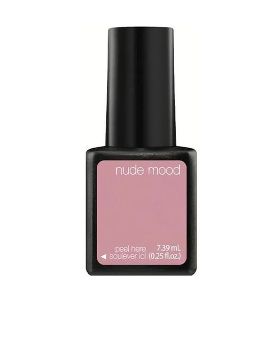 Sensationail lakier żelowy nude + brokatowy