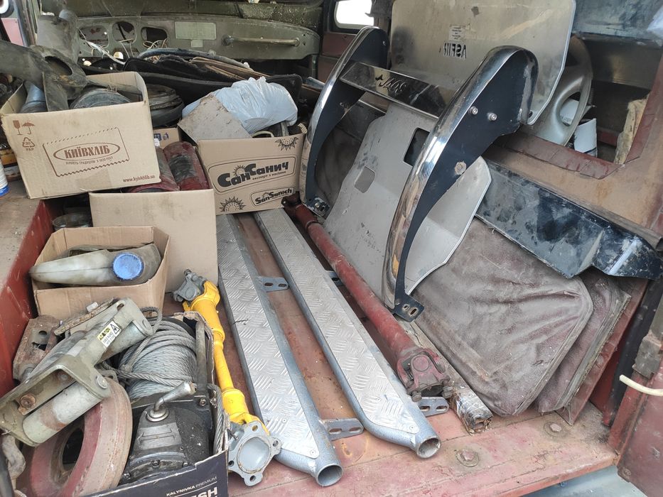 Газ 69-А,на базі 469 уаз, ліфт під 35колеса,зараз стоять на 33*12,5