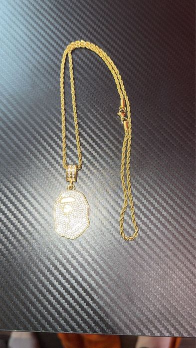 Цепочка Bape (gold&diamond)