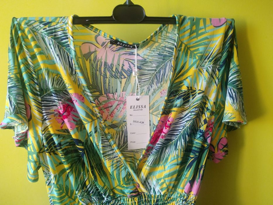 Sukienka maxi oversize Elissa Collection m/l/xl