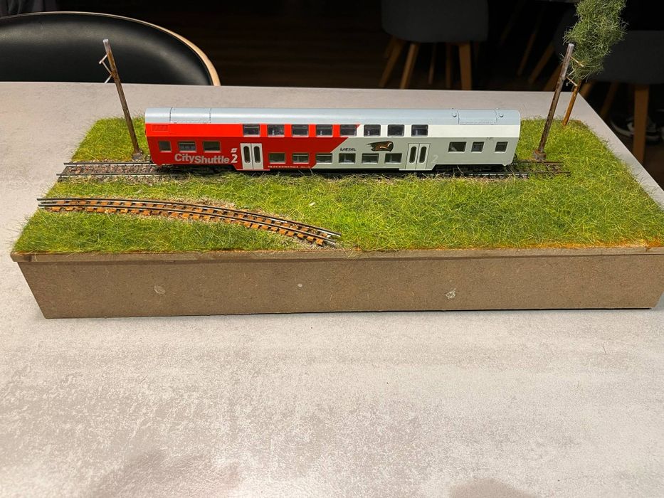 Diorama kolejowa w skali h0