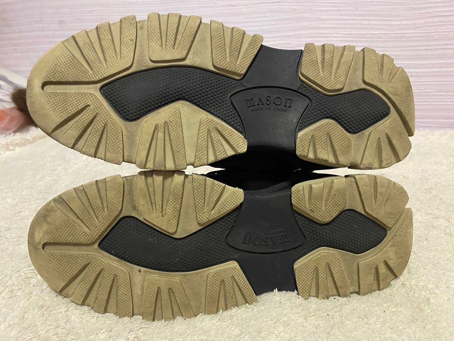 Mason Garments Genova мужские кожаные кроссовки 41 р 26,5 см оригинал