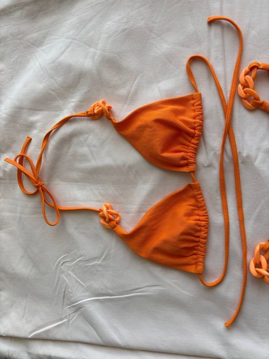 Купальник Jasmine Victoria's secret помаранчевий трендовий Колір Hermes ермес