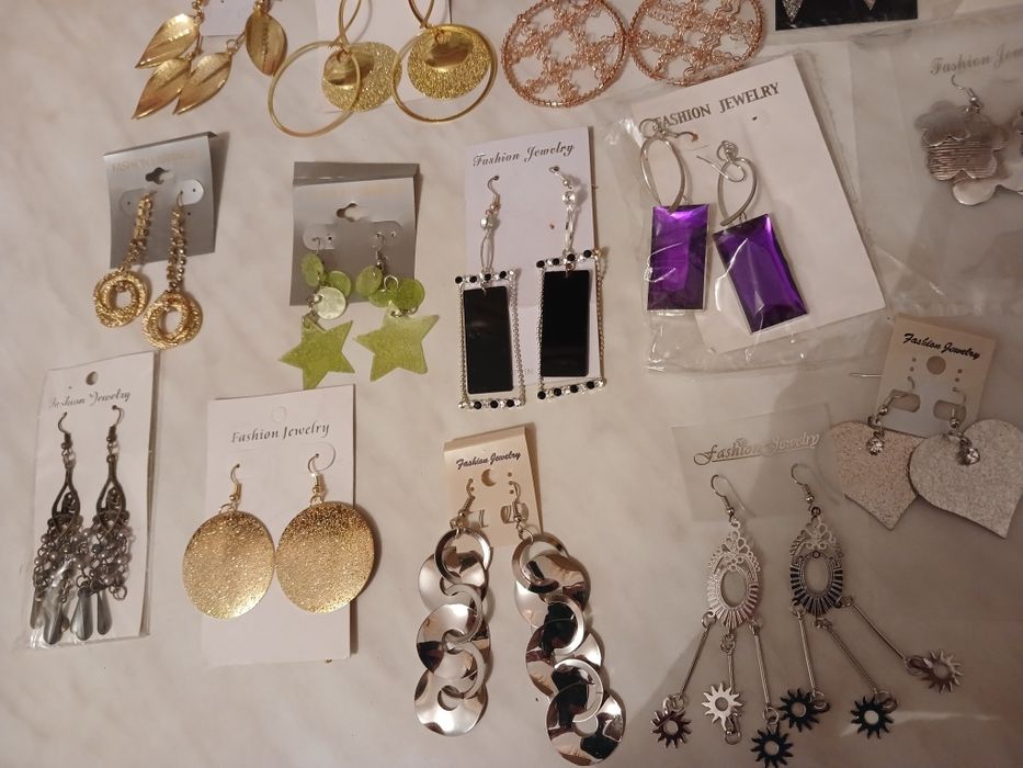 Сережки біжутерія нова! За все 100 грн