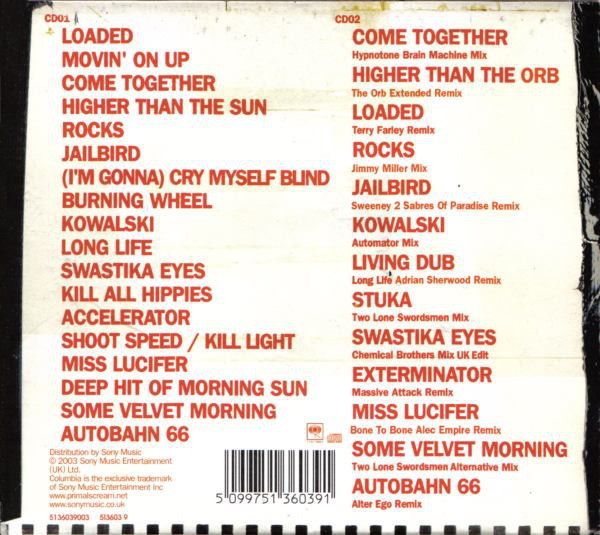 Primal Scream - Dirty Hits (2CD)64750734230531121