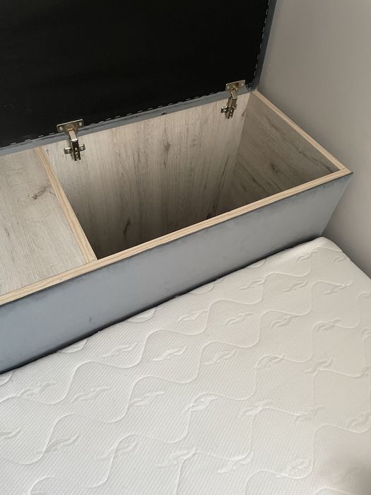 Łóżko podwójne z super rozwiązaniami stan idealny