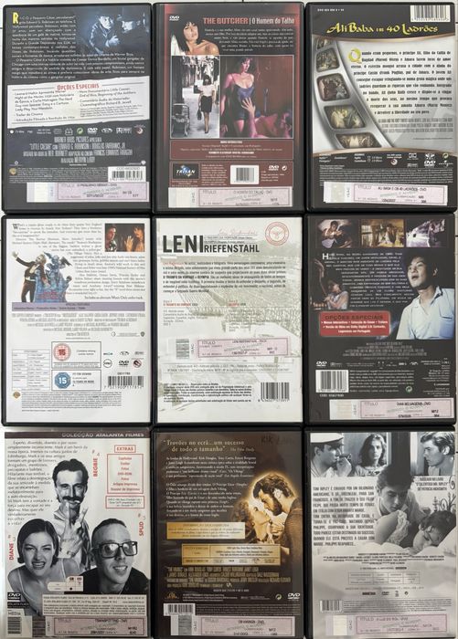 DVDs vários Lote 1