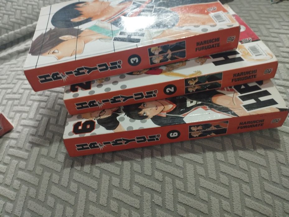 Livro de haikyuu