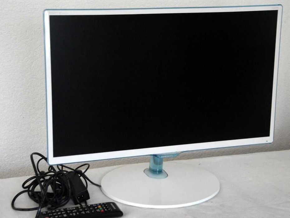 Telewizor Led 24 cale Samsung i monitor w jednym T24D391EW biały Full