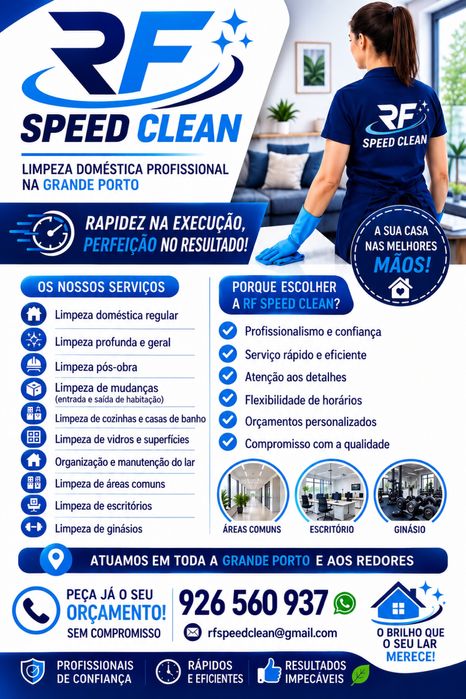 Limpezas Domésticas Profissionais | Grande Porto