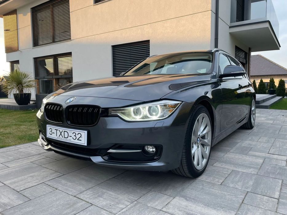 BMW Seria 3 F31 320d 163KM BiXenon Ledy Navi Skóry Kamera Łopatki Grzane Fotele