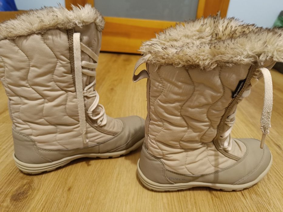 Śniegowcw, buty zimowe Decathlon, rozm 36