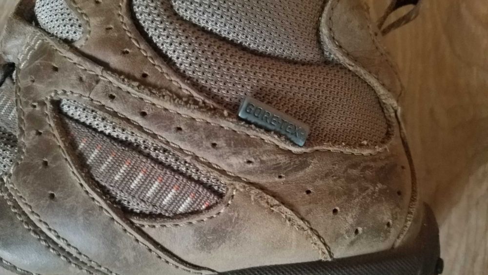 Buty ECCO Urania GTX 39/40 25.5cm wodoodporne Skóra* trekkingowe