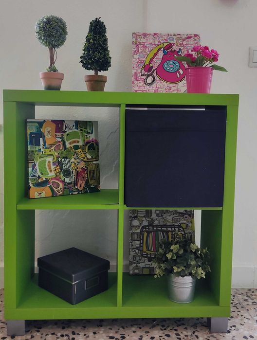 Estante kallax verde