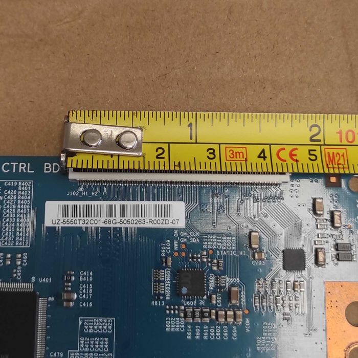 Placa T-CON T500QVN03.0 - Nova, nunca usada