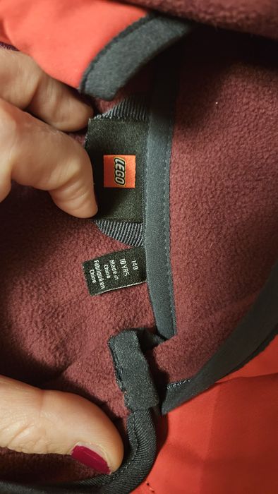 Softshell różowy rozm 140 stan idealny