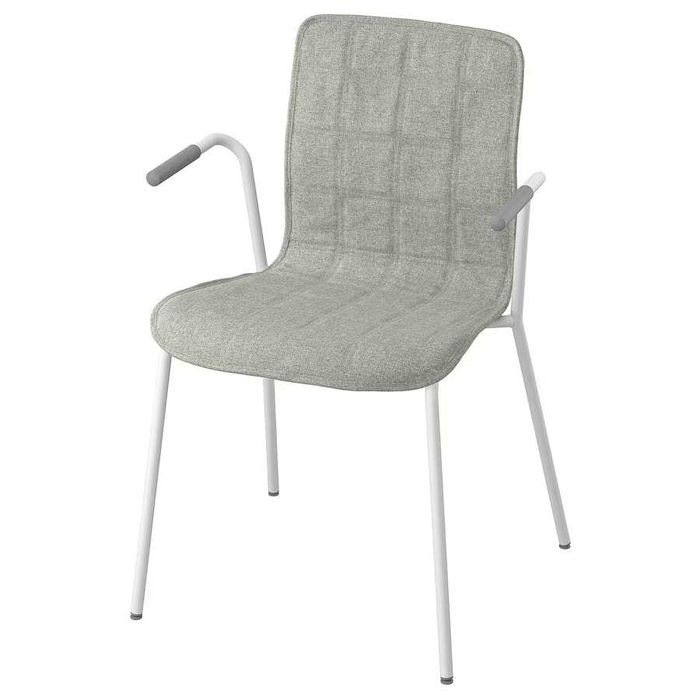 IKEA chair and spring mattress.
