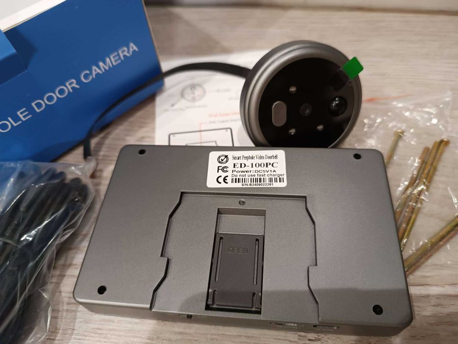 Дверной глазок, звонок, камера, домофон, ночной режим, запись видео