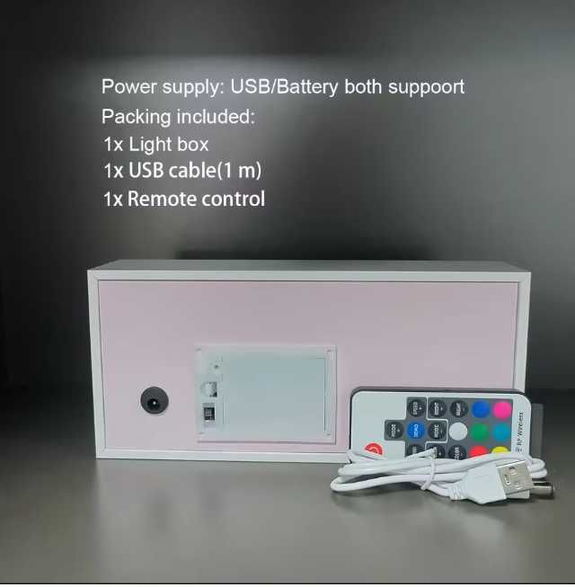 Caixa Anime Naruto LED