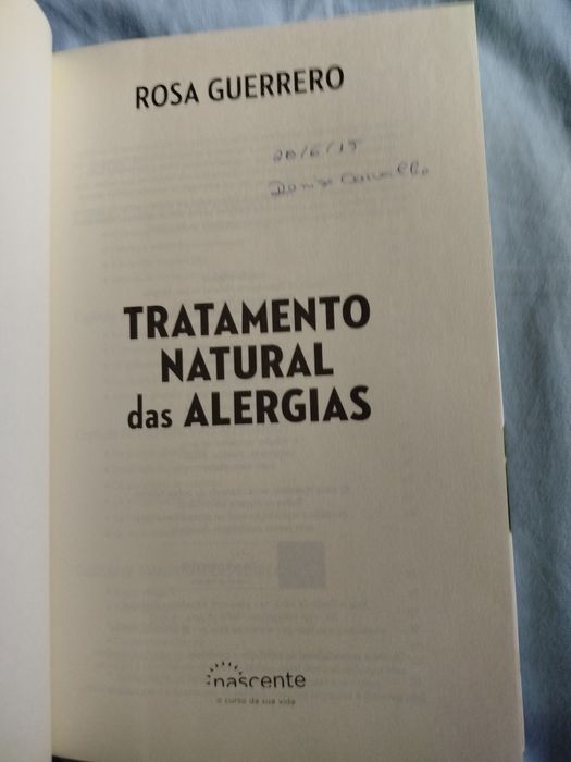 Tratamento Natural das Alergias - Rosa Gurrero