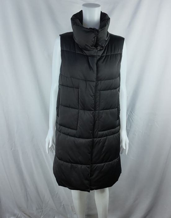 Massimo Dutti długa kamizelka puchowa
