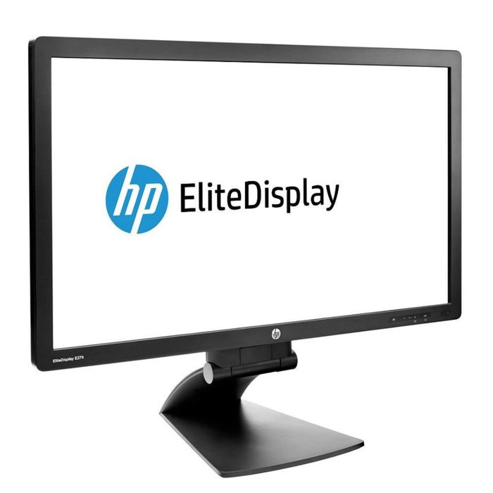 Dois HP EliteDisplay E231 Full HD LED