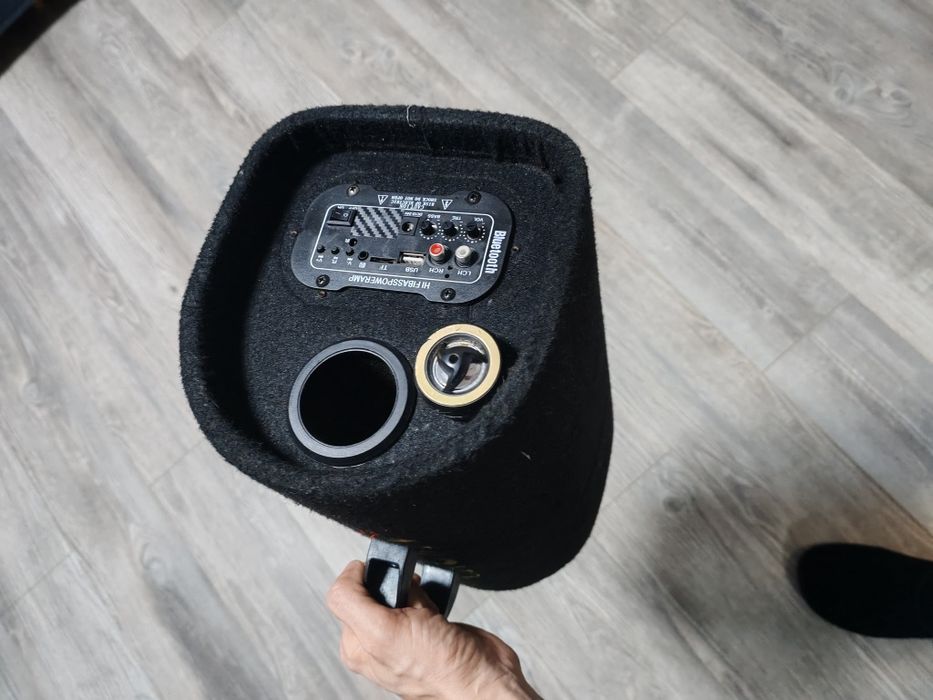 Блютуз колонка сабвуфер радіо магнітола музичний центр музыкальный