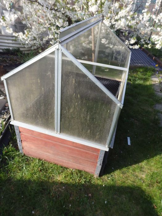 szklarnia do nadstawek drewnianych  paletowych 120x80