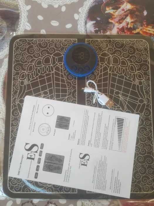 Масажний електричний килимок для ніг,Акупунктурний масажер ступні