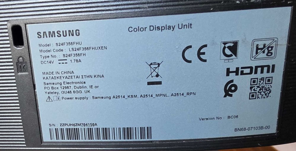 PC [CPU Intel i7-8700 | GPU NVIDIA RTX 2060 | RAM 24GB ] + Monitor Samsung 24'' + Light Bar Xiaomi (Oferta)