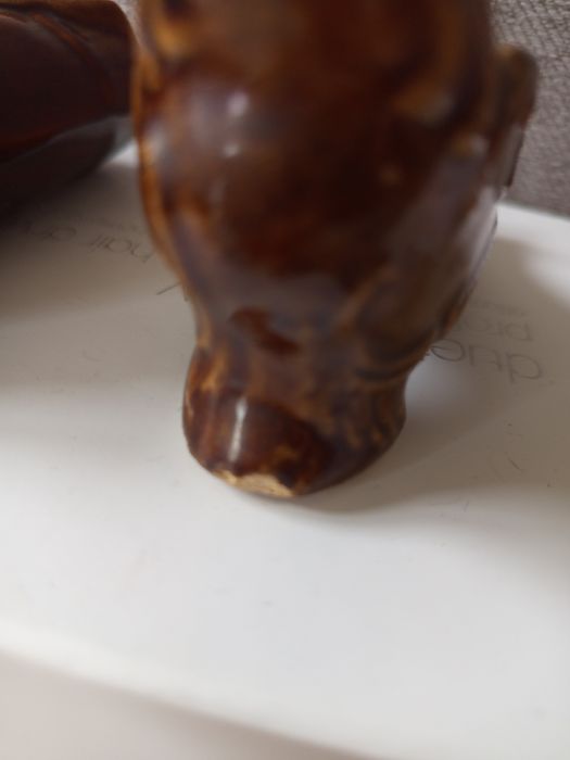 Całość 3 ceramiczne buciki PRL