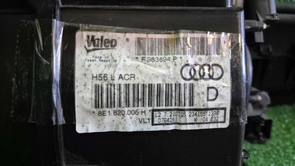 Caixa Sofagem Ar Condicionado Completa Original Audi A4 B6 B7 8E 2000 a 2008 Ref: 8E1.820005H