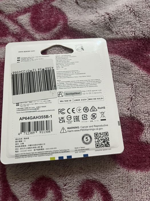Флешка Apacer 64 gb