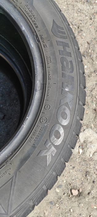 Opony zimowe 7mm 185/65/15 Hankook 2PN