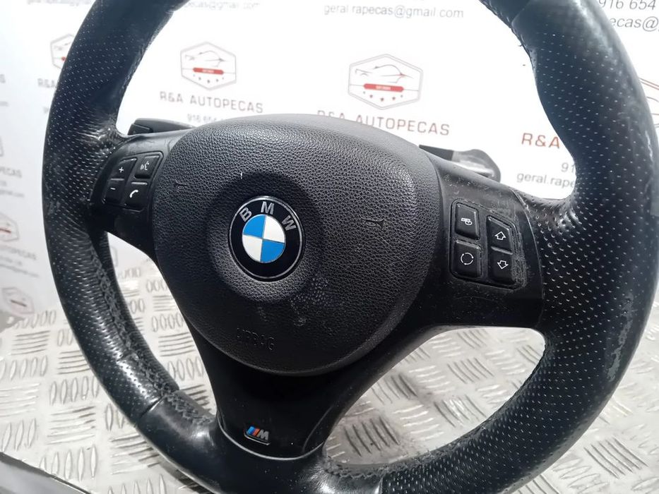 Volante com Airbag BMW PACK M SERIE 3 E90 E91 E92 SERIE 1 E81 E82 E87