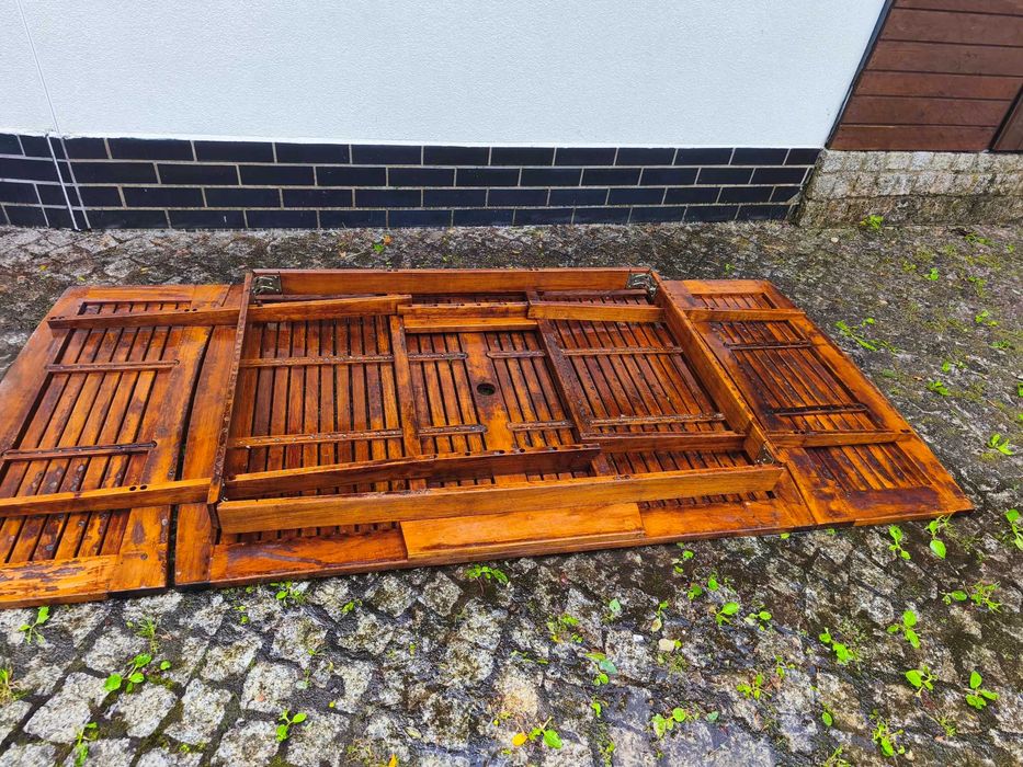 Drewniane meble ogrodowe