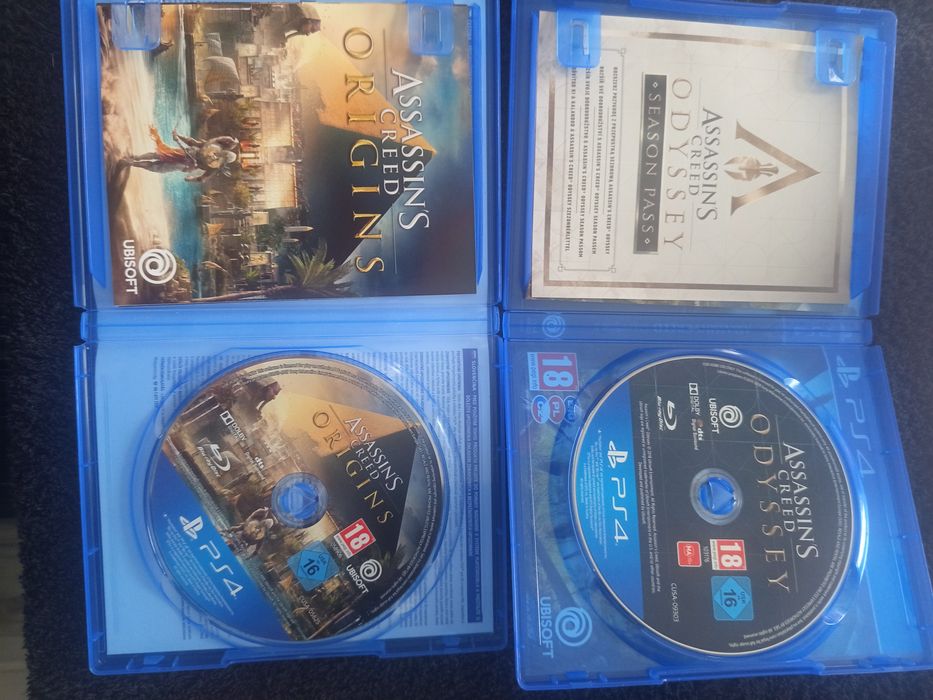 Zestaw gier ps4 uncharted assassin's creed