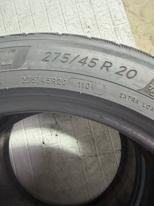 275/45/20 пара зимових шин 2022 рік Michelin 5.4 мм залишку