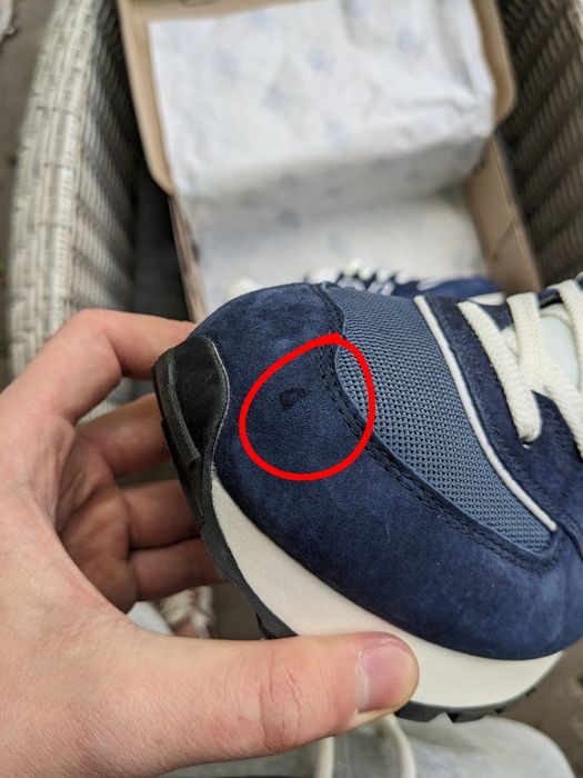 Уцінка! Кросівки New Balance 574 Legacy 'Navy Angora' 44 28 см