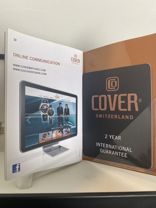 Zegarek szwajcarski męski Cover COA10.01 limited edition
