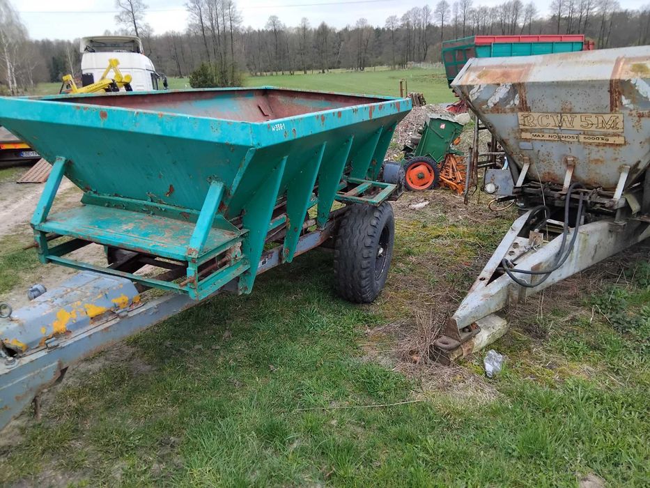 Rozsiewacz nawozu wapna RCW3, RCW5, transport