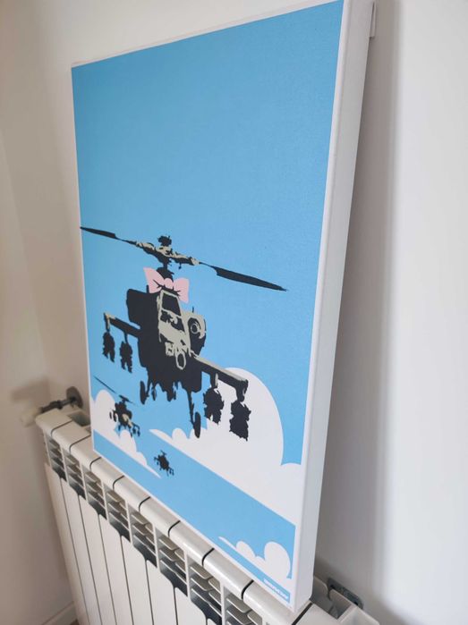 Banksy "Happy Choppers" 50x70cm