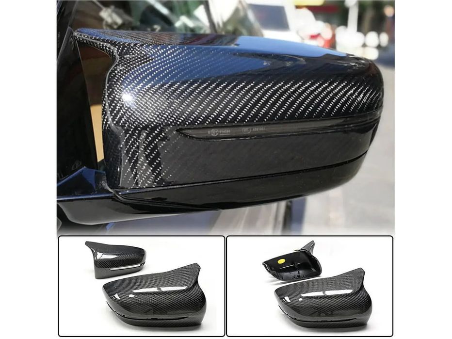 BMW 7 серія G11/G12 2015-2022 рр. Кришки дзеркал M-Look V2 (Карбон)