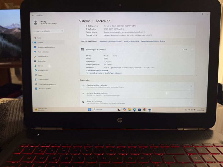 HP OMEN 15 Gaming Laptop — i5 / 8GB / GTX / SSD